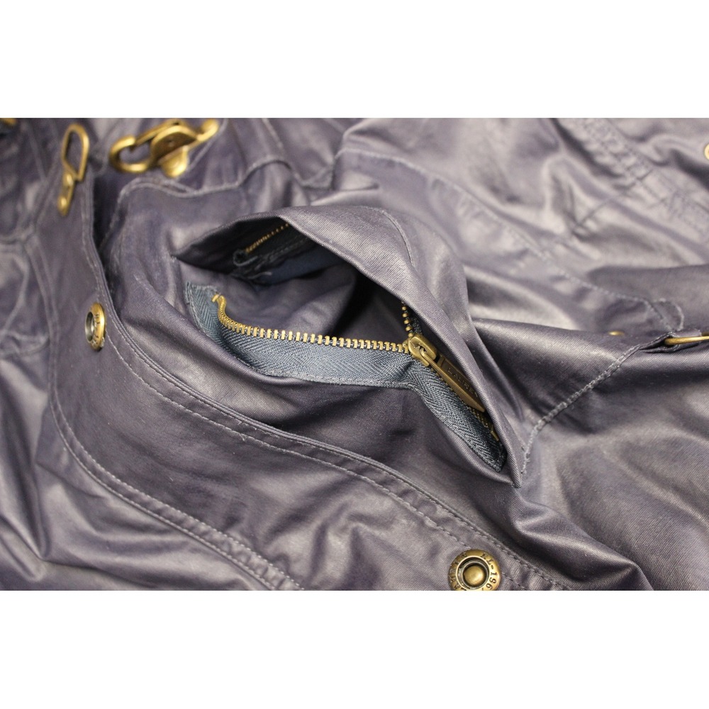Ralph Lauren Naval Supply Co Chore Coat Women's Size 1X Wax Cotton Utility - Picture 11 of 16